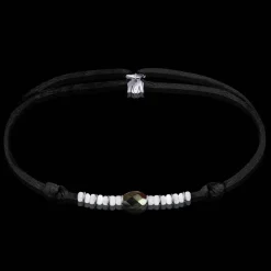 Discount Michaël Vessière Bracelet Amitie Ame Soeur Cristal Bronze