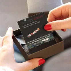 Outlet Michaël Vessière Bracelet Amitie Fusionnelle Cristal Noir