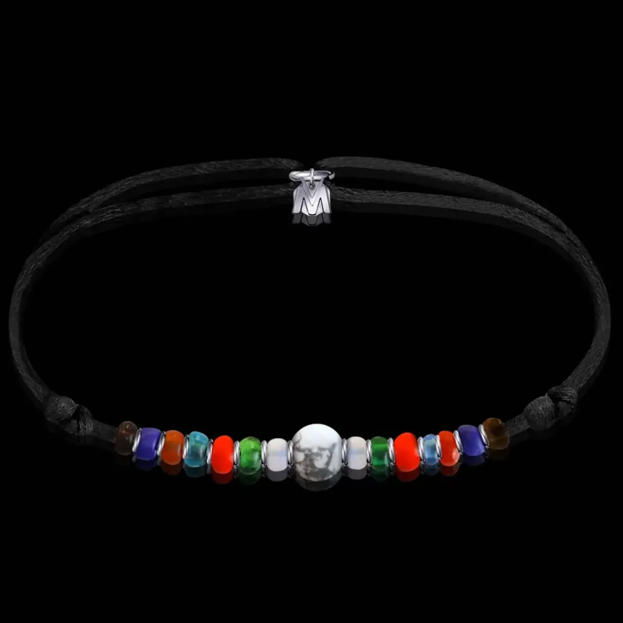 Michaël Vessière Bracelet Arlequin Howlite