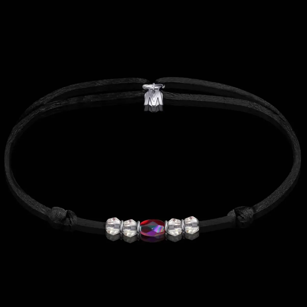 New Michaël Vessière Bracelet Cristal Pierre De Naissance Juillet
