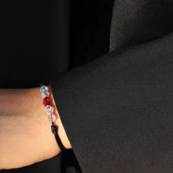 New Michaël Vessière Bracelet Cristal Pierre De Naissance Juillet