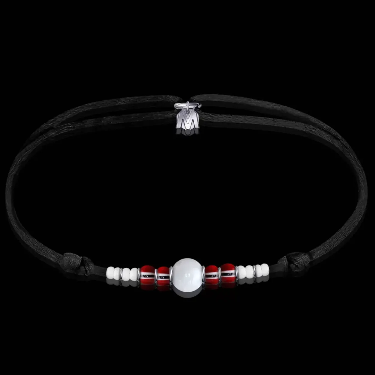 Hot Michaël Vessière Bracelet D'Amour Aigue-Marine Sur Cordon