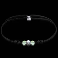 Michaël Vessière Bracelet Howlite + Verre Made In France