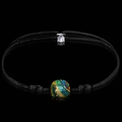 Michaël Vessière Bracelet L'Or Marin Verre De Murano - 7 Ex