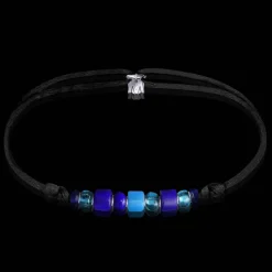 Clearance Michaël Vessière Bracelet Mille Nuits Verre De Murano - 30 Ex