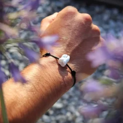 Discount Michaël Vessière Bracelet Molaire En Verre Sur Cordon