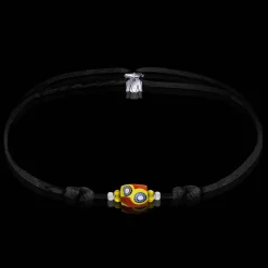 Outlet Michaël Vessière Bracelet Monterosso Verre De Murano Sur Cordon - 20 Ex