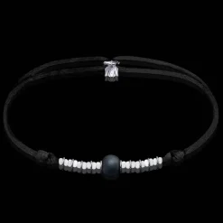 Best Michaël Vessière Bracelet Pierre Spinelle Immacule Sur Cordon