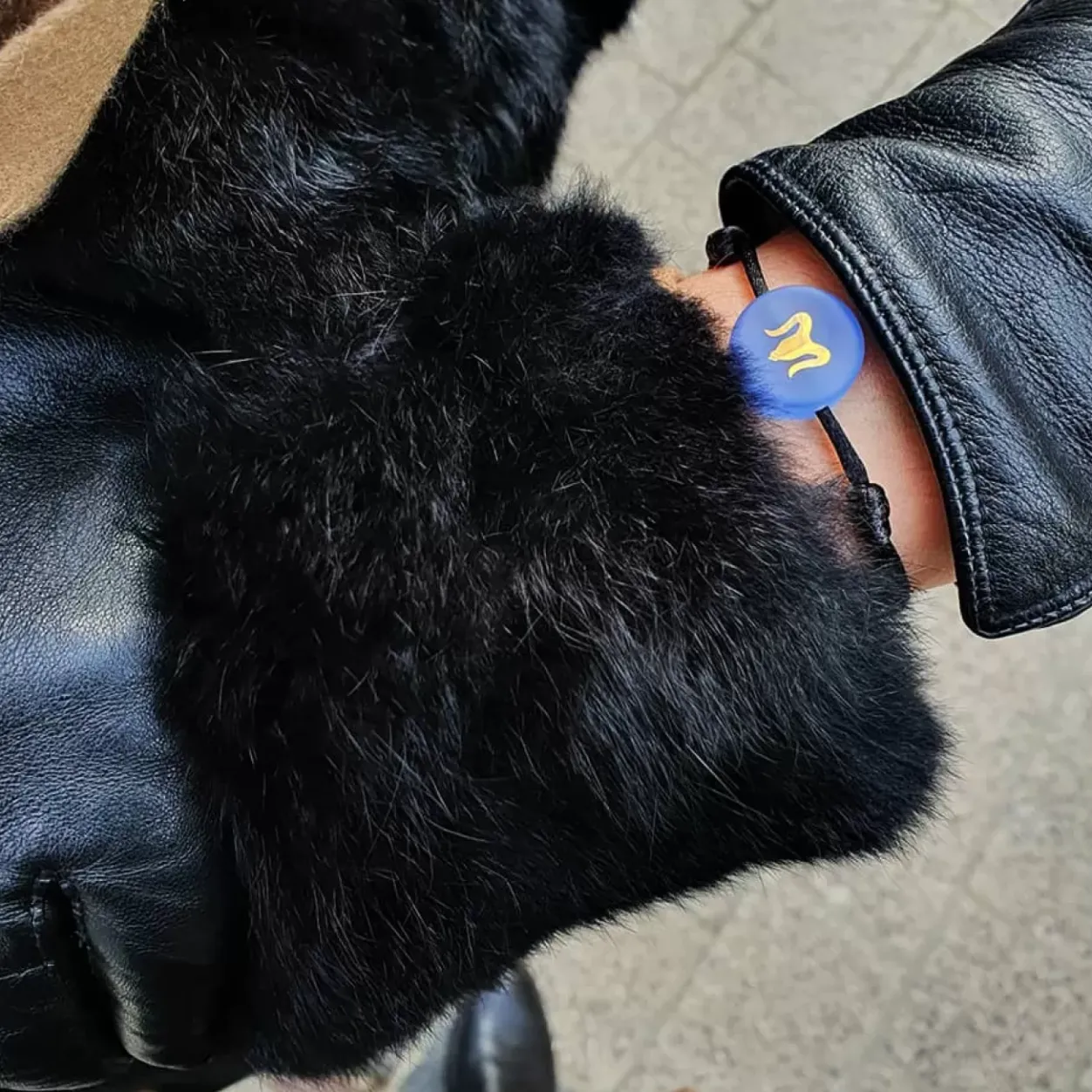 Online Michaël Vessière Bracelet Signe Astrologique Belier Sur Cordon