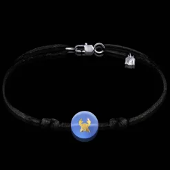 Sale Michaël Vessière Bracelet Signe Astrologique Cancer Sur Cordon
