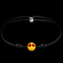Outlet Michaël Vessière Bracelet Smiley "Je T'Aime A La Folie" (Elle)