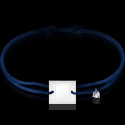 Online Michaël Vessière Bracelet Square Art Deco Sur Cordon