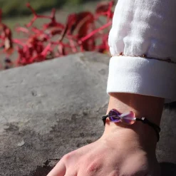 Hot Michaël Vessière Bracelet Toi&Moi Sunset Fire Sur Cordon