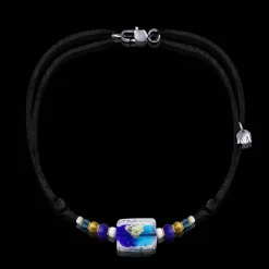 Discount Michaël Vessière Collier Riviera Italienne Verre De Murano - 25 Ex