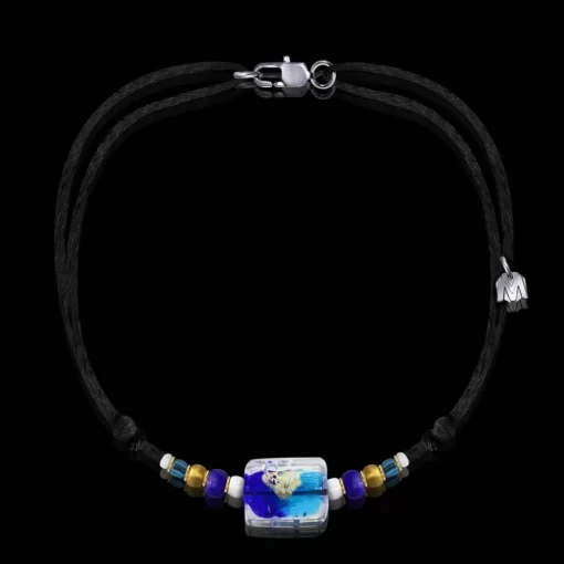 Discount Michaël Vessière Collier Riviera Italienne Verre De Murano - 25 Ex